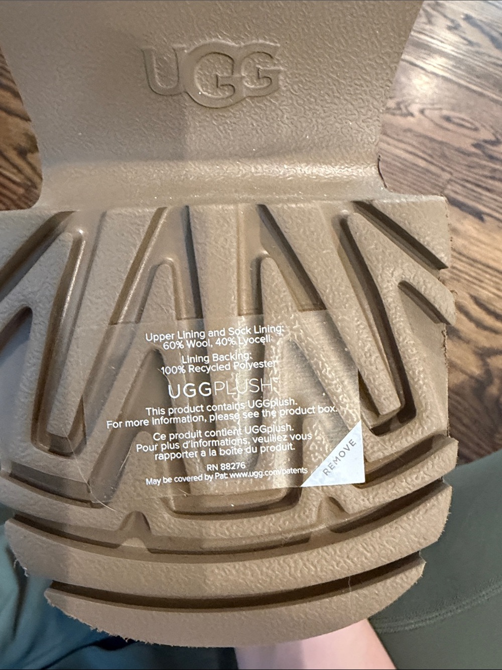 UGG Women’s Mini Heeled Boots - Chestnut Size 8 - NEVER WORN - Picture 6 of 6